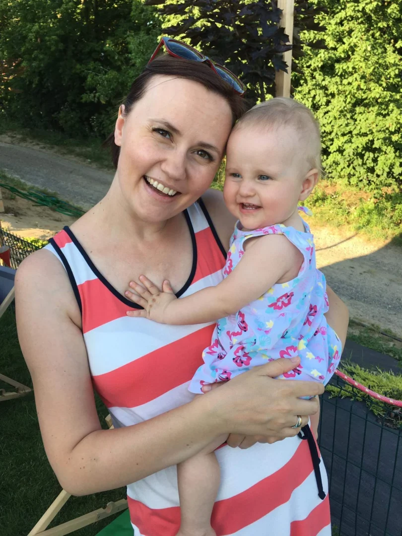 O mnie zdjęcie z córeczką aldona kucharzyk